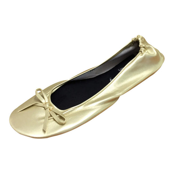 Ballet Foldable Ballerina Flats fold up disposable ballerina shoes